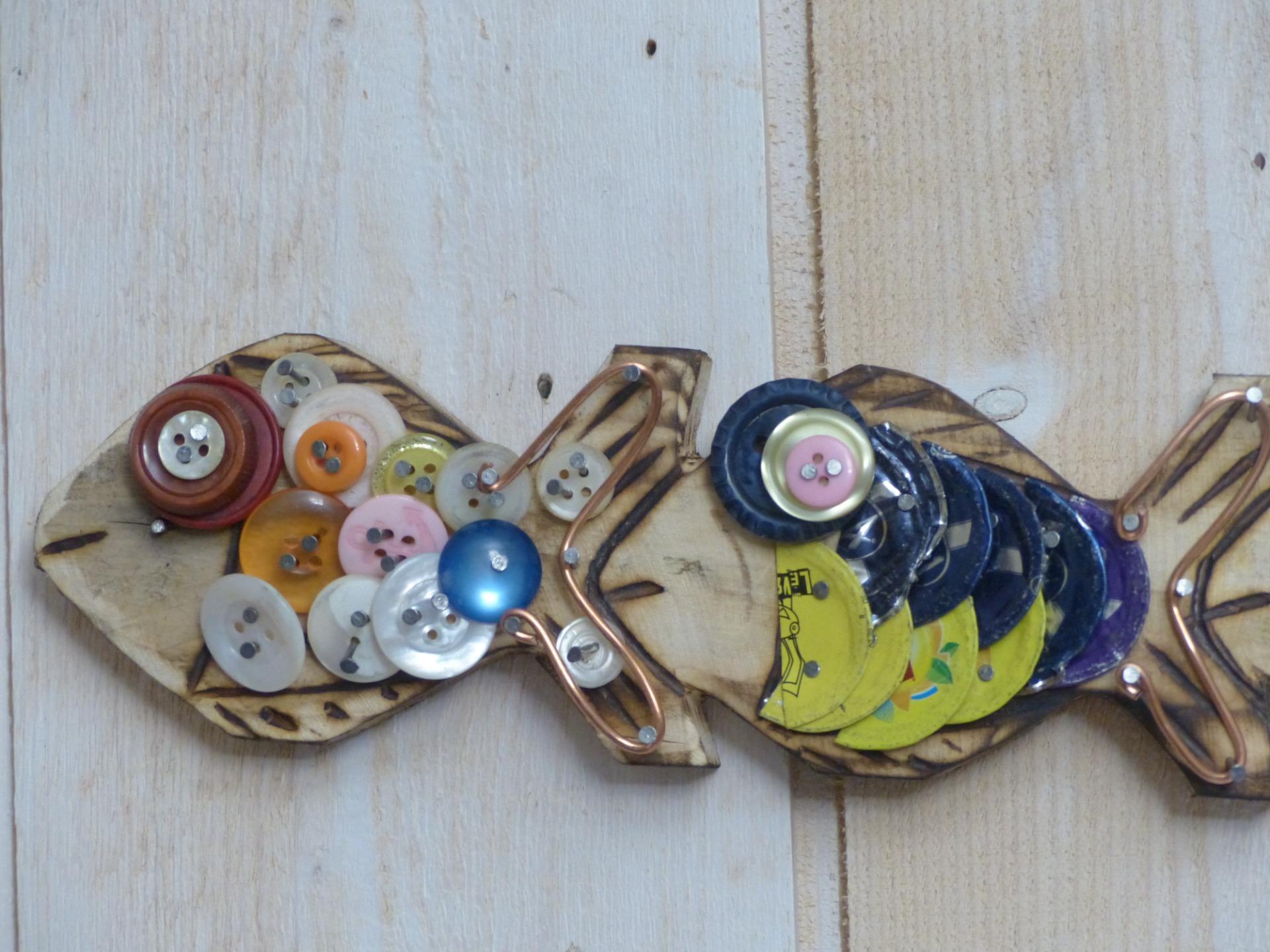 déco poissons murale