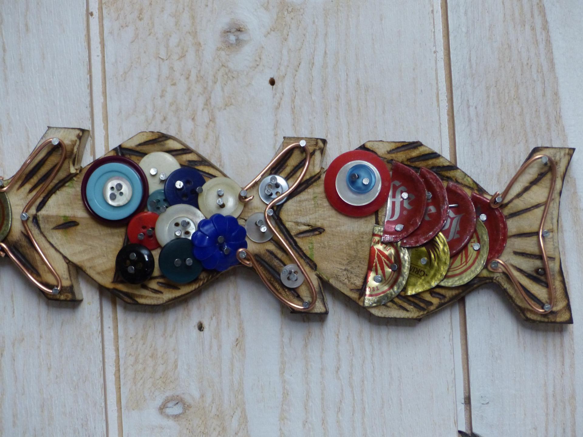 déco poissons murale